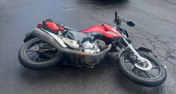 Motociclista é atingido e atropelado por veículo na área central de Botucatu