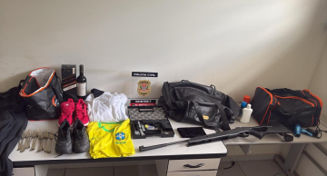 Operação policial recupera diversos itens de valor após roubo em Botucatu