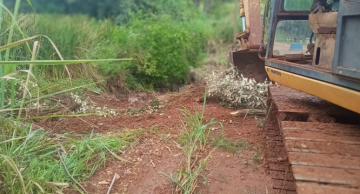 Chuva derruba ponte na área rural de São Manuel Chuva derruba ponte na área rural de São Manuel