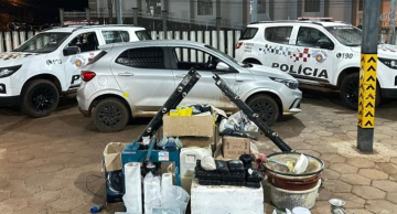 Força Tática fecha refinaria de drogas em Botucatu