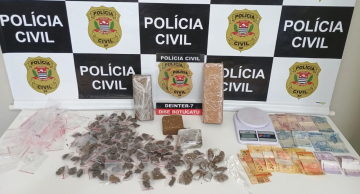 Polícia Civil prende jovem com significativa quantidade de droga na Cohab 1 em Botucatu