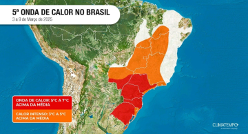 Onda de calor se prolonga e segue até 9 de março