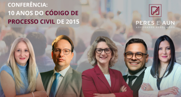 Peres e Aun promove conferência sobre os 10 anos do Código de Processo Civil de 2015