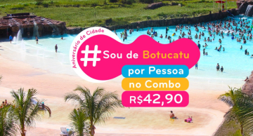 No aniversário de Botucatu a comemoração é com promoção no Termas Pacu! No aniversário de Botucatu a comemoração é com promoção no Termas Pacu!