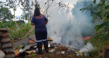Defesa Civil interrompe queima irregular de lixo em Botucatu