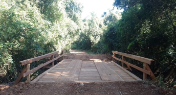 Pontes da ‘Estrada do Leite’ em Botucatu são reformadas