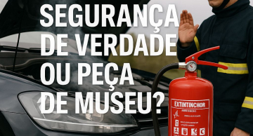 Volta a polêmica: extintor “de incêndio” em veículos é segurança ou teatro?