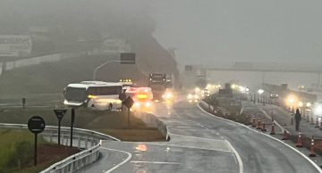 Acidente entre Castelinho e Rondon congestiona trânsito na entrada de Botucatu