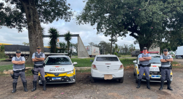 Polícia Rodoviária localiza veículo clonado com queixa de furto na região