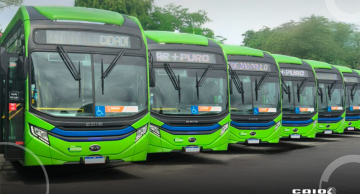 Caio entrega 65 ônibus elétricos à cidade de São Paulo Caio entrega 65 ônibus elétricos à cidade de São Paulo