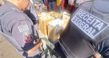 Botucatu é um dos alvos de operação da Receita Federal contra comércio ilegal de cigarros Botucatu é um dos alvos de operação da Receita Federal contra comércio ilegal de cigarros