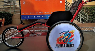 Projeto leva a emoção das corridas de rua para pessoas com deficiência em Botucatu