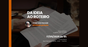 Botucatu abre inscrições para oficina gratuita de roteiro cinematográfico Botucatu abre inscrições para oficina gratuita de roteiro cinematográfico