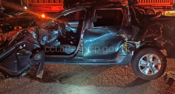 Capotamento deixa uma vítima fatal e três feridos graves na Rondon em São Manuel Capotamento deixa uma vítima fatal e três feridos graves na Rondon em São Manuel