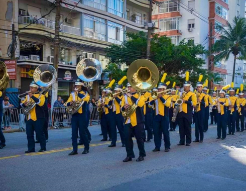 Banda Marcial Botucatu disputa tradicional Concurso de Bandas e Fanfarras de Santos neste domingo
