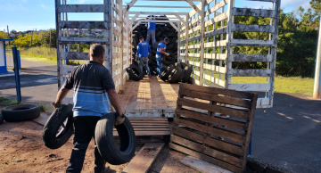 Mais de 50 mil pneus já foram encaminhados para a reciclagem em Botucatu