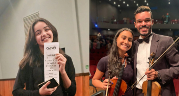 Botucatuenses são aprovadas em processo seletivo do Conservatório de Tatuí, o principal do país Botucatuenses são aprovadas em processo seletivo do Conservatório de Tatuí, o principal do país