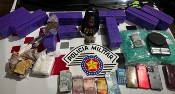 Força Tática apreende drogas e prende casal com veículo adulterado em São Manuel