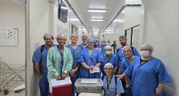 HCFMB realiza primeira captação pulmonar após credenciamento para transplantes HCFMB realiza primeira captação pulmonar após credenciamento para transplantes