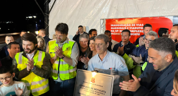 Em Botucatu, Tarcísio de Freitas entrega obras de marginais na Castelinho Em Botucatu, Tarcísio de Freitas entrega obras de marginais na Castelinho