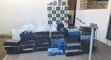 Polícia Civil apreende mais de 1,5 tonelada de maconha escondida em carga de arroz