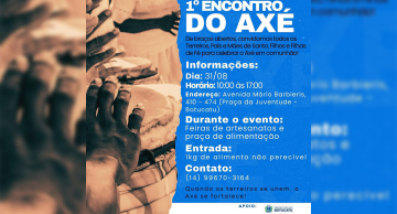 <strong>1º Encontro do Axé em Botucatu promove unidade contra racismo e intolerância religiosa</strong>
