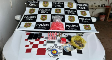 Homem é preso em flagrante por tráfico de drogas em Pardinho Homem é preso em flagrante por tráfico de drogas em Pardinho