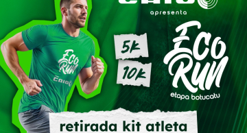 Retirada de kits da corrida Eco Run ocorre nesta sexta e sábado na Associação Atlética Ferroviária