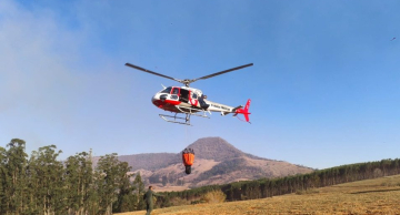 Aeronaves são mobilizadas para combater focos de incêndio no interior Aeronaves são mobilizadas para combater focos de incêndio no interior