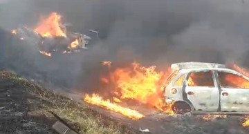 Fumaça de incêndio pode ter causado tragédia na Rondon em São Manuel Fumaça de incêndio pode ter causado tragédia na Rondon em São Manuel