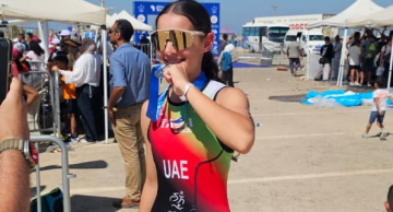 Jovem atleta botucatuense brilha em competição internacional de Triathlon