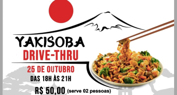 Yakissoba Drive-Thru beneficente será realizado em Botucatu no dia 25 Yakissoba Drive-Thru beneficente será realizado em Botucatu no dia 25