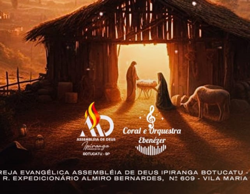 Cantata de Natal “Nasceu a Esperança” será realizada nesta sexta-feira em Botucatu