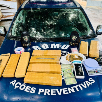 Homem é preso após violência doméstica e apreensão de quase 12 kg de maconha em Botucatu