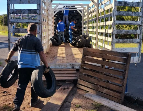 Botucatu destina corretamente mais de 86 mil pneus inservíveis e reforça compromisso ambiental