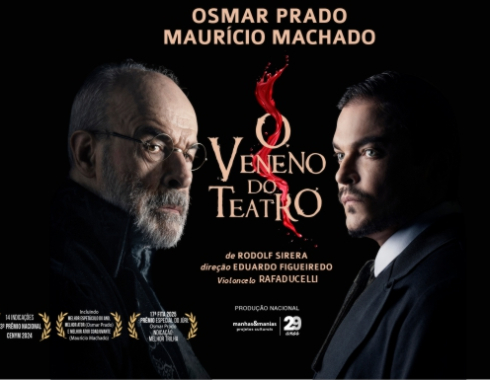 Osmar Prado retorna aos palcos em Botucatu após 10 anos com espetáculo premiado