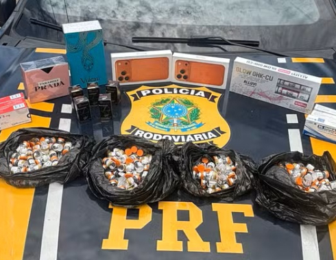 Pai e filho são presos com medicamentos proibidos em viagem com destino a Botucatu