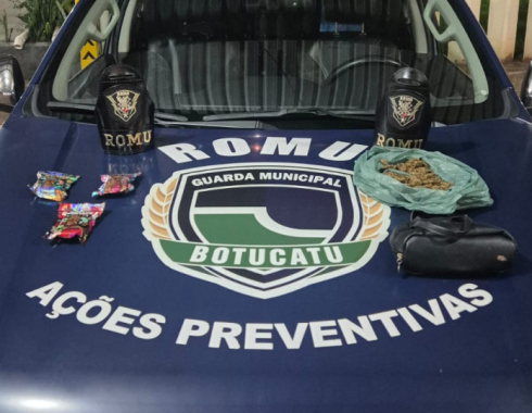 ROMU da GCM prende mulher com drogas avaliadas em R$ 15 mil no Parque Residencial Nazaré