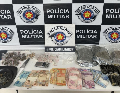 Polícia Militar apreende drogas e prende homem após ocorrência de violência doméstica em Botucatu