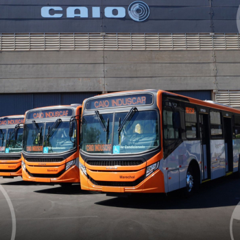 Caio fornece ônibus Apache Vip V para modernização do transporte coletivo de Brasília