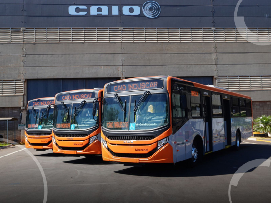 Caio fornece ônibus Apache Vip V para modernização do transporte coletivo de Brasília