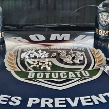 ROMU desarticula ponto de tráfico no Jardim Brasil, em Botucatu