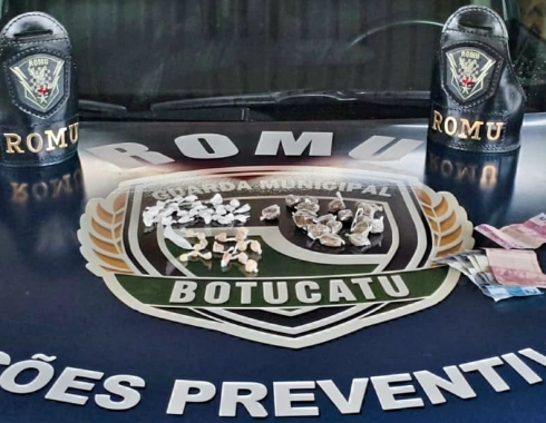 ROMU desarticula ponto de tráfico no Jardim Brasil, em Botucatu