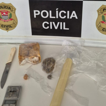 Polícia Civil e GCM prendem homem com meio quilo de crack em Botucatu
