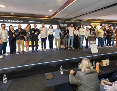 Consórcio Proeste recebe reconhecimento em evento promovido pela Chevrolet