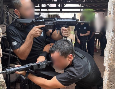 Policiais do GOE de Botucatu participam de treinamento com grupo de elite da Polícia Civil