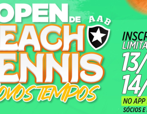 AAB abre inscrições para o 1º Open de Beach Tennis – Novos Tempos em Botucatu