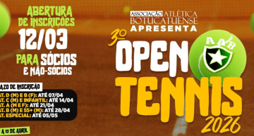 3º Open Tennis AAB 2026 abre inscrições e promete movimentar Botucatu por um mês