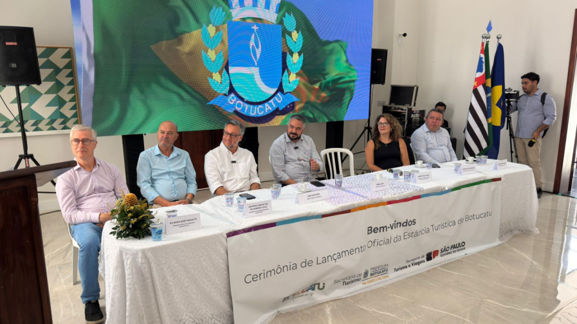Cerimônia com secretário de Estado oficializa Botucatu como ‘Estância Turística’