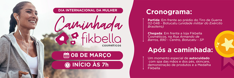 Caminhada mulher Fikbella